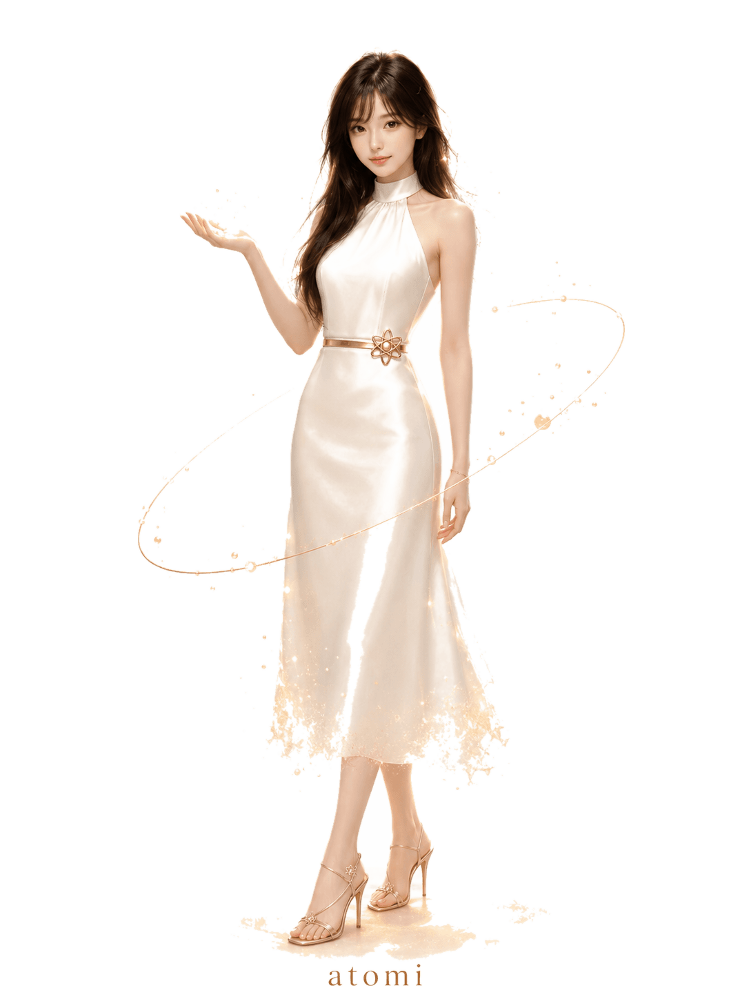 Atomi adult mascot